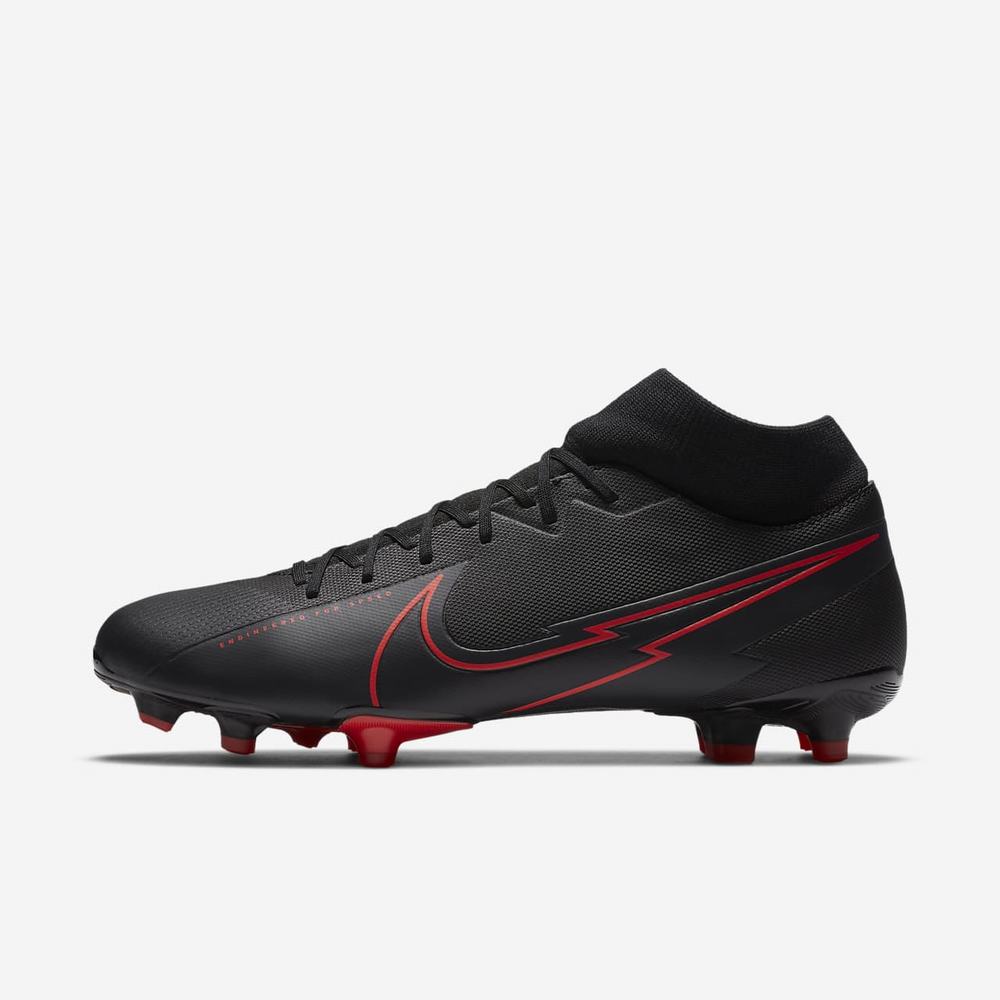 Crampon De Foot Nike Mercurial Superfly 7 Academy MG Noir 5819-203 Black/Dark Smoke Grey/Black Femme | YPX-66660976